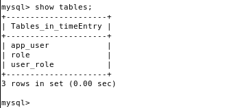 Initial Database View