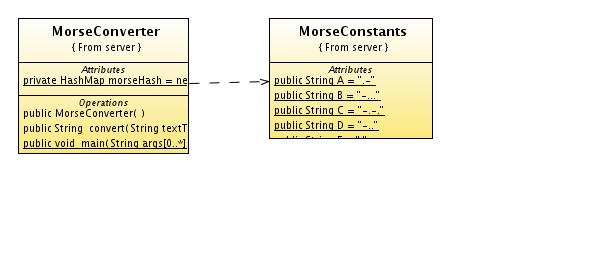 Morse Converter Model