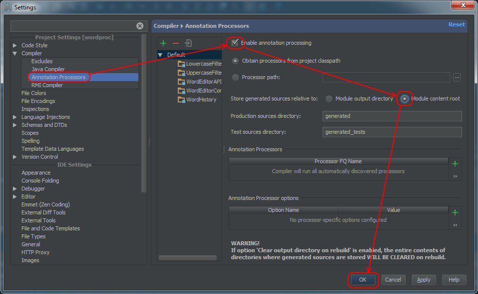 Figure 10: Annotation Processor