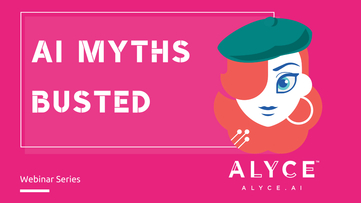 In a new webinar series titled AI Myths Busted, the team behind Alyce.aitm, Object Computing's proprietary data analytics framework, offers business leaders clear, hype-free answers about machine learning (ML) and artificial intelligence (AI).