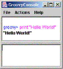 GroovyConsole
