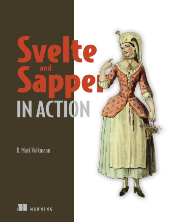 Svelte and Sapper in Action by Mark Volkmann