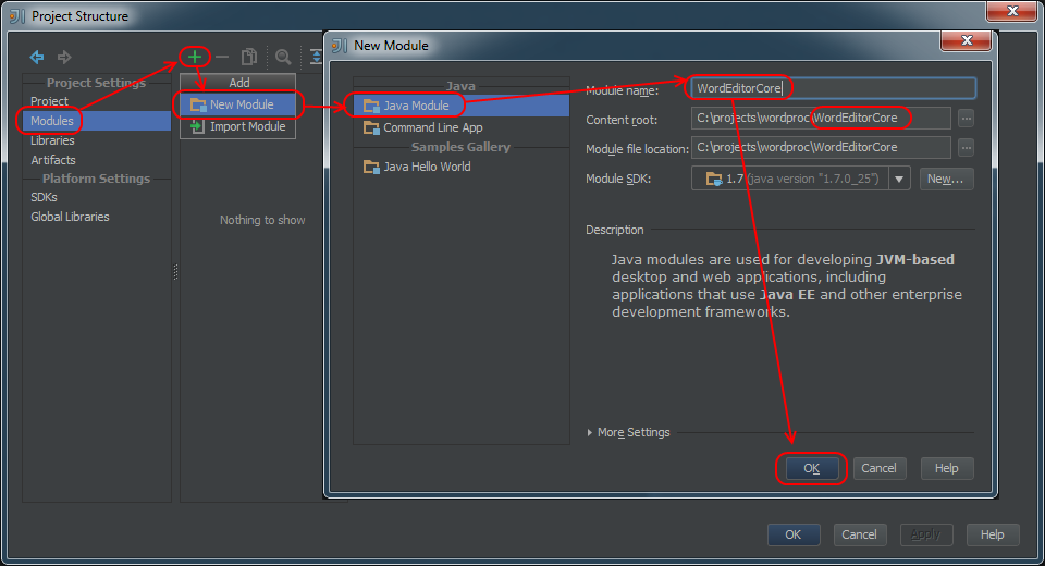 Figure 3: Create New Project Step 3