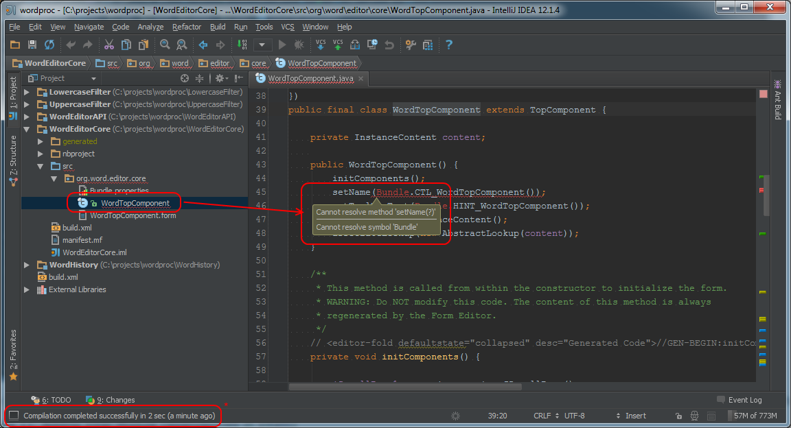 Figure 12: Compile Step 8