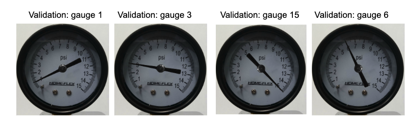 Validation data samples