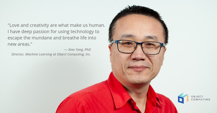 Dr. Xiao Yang Named Director, Machine Learning at Object Computing