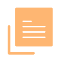 icon documents orange 1055x1051