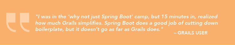 Grails vs. Spring Boot